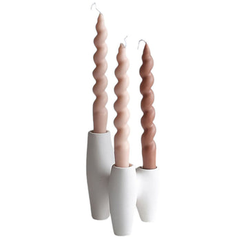 Abstrakcyjny Trójkątny Ceramiczny Kuweta na Świece