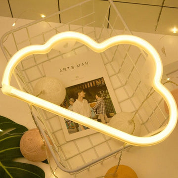 Napis neonowy Cloud