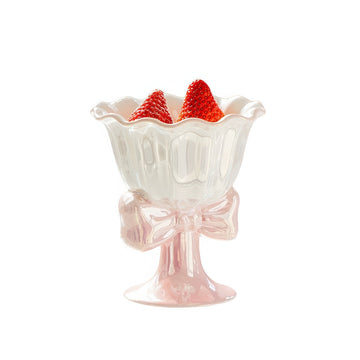 Kubek na lody z kokardą Coquette