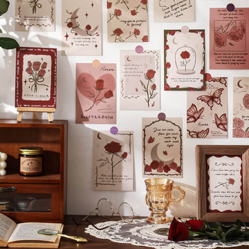 Vintage Roses Ścienna Kolekcja Pocztówek