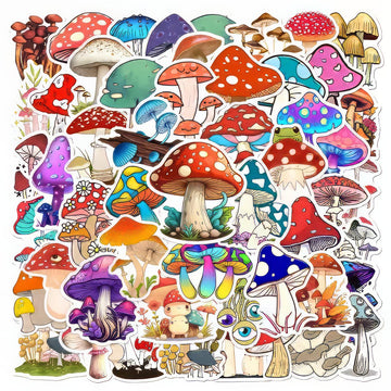 Zestaw nakletek Happy Forest Mushrooms