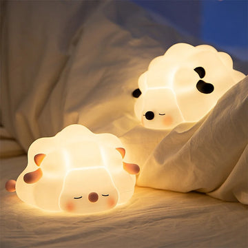 Świecąca owca nocna lampka
