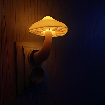 Magiczna lampka nocna z grzybkiem