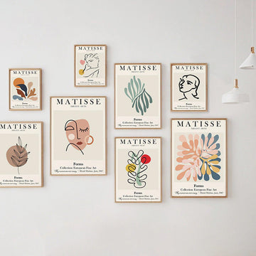 Plakaty na płótnie z konturem Matisse