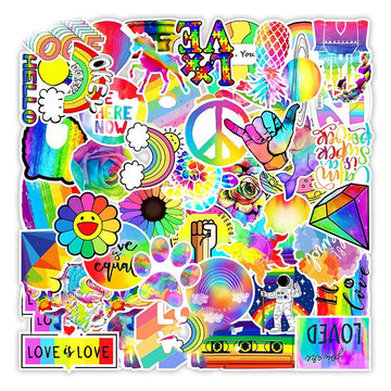 Zestaw Nakletek Rainbow Mix