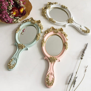 Rococo Vintage Ręczne lustro