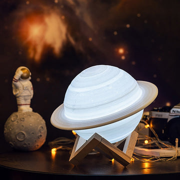 Lampka nocna Saturn Planeta