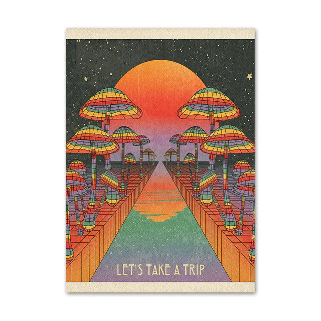 Plakaty na powierzchni Canvas Vaporwave 3D