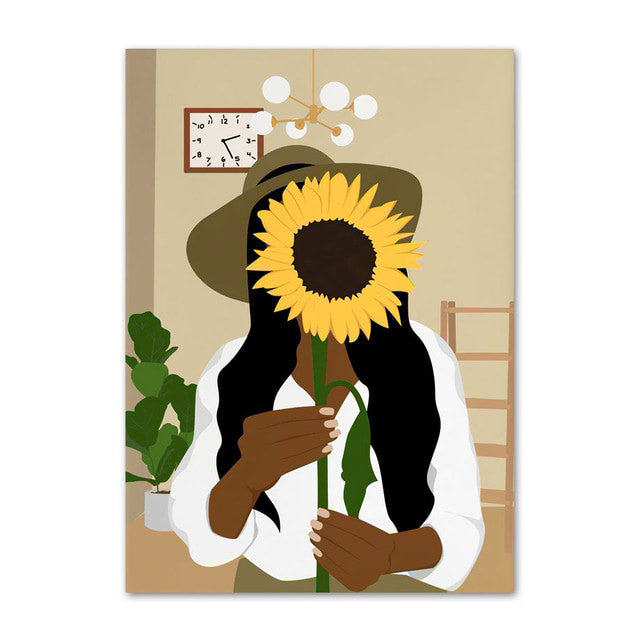 Galeria Plakatów z Kanwą Sunflower Embrace