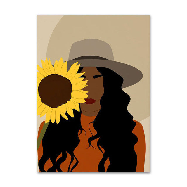 Galeria Plakatów z Kanwą Sunflower Embrace
