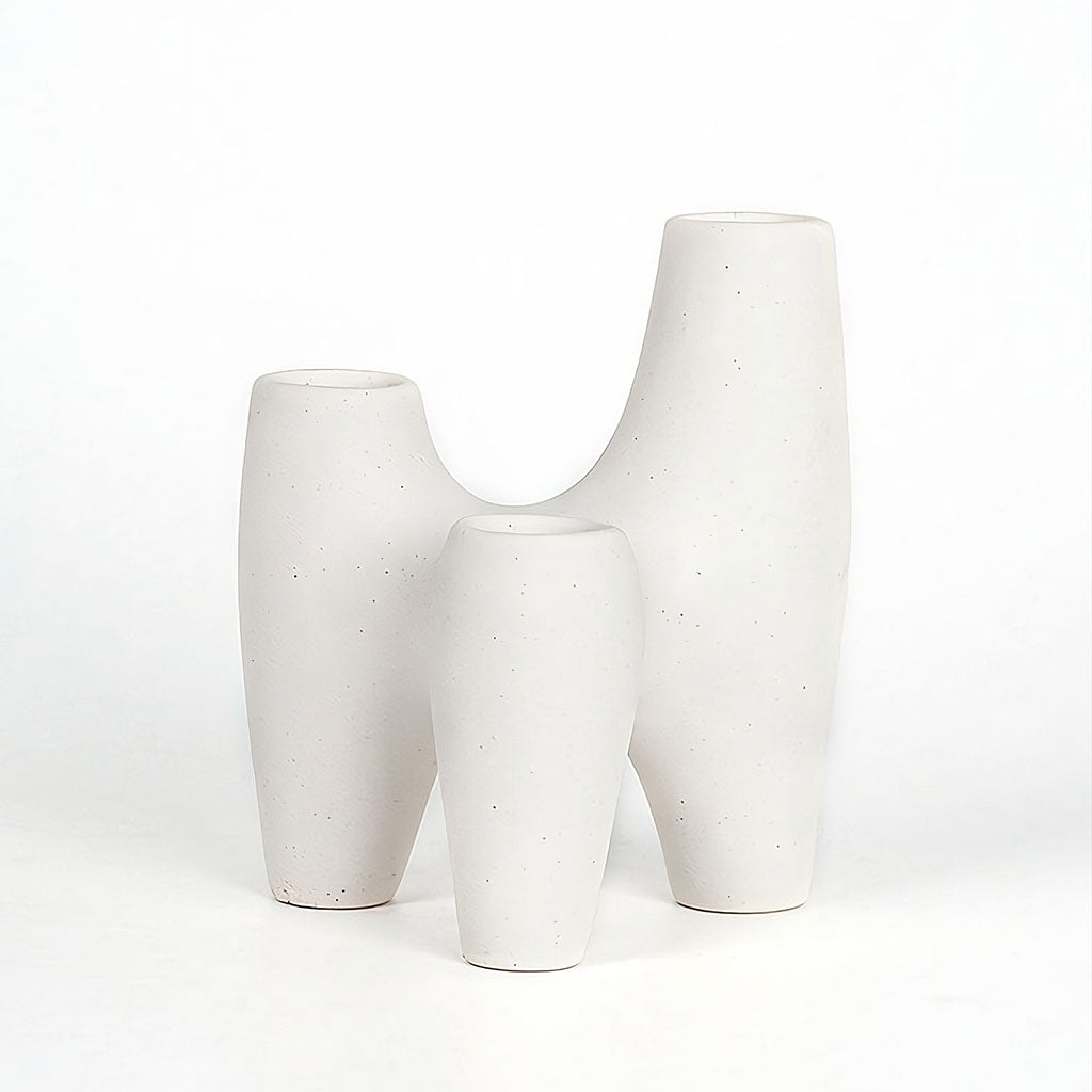 Abstrakcyjny Trójkątny Ceramiczny Kuweta na Świece