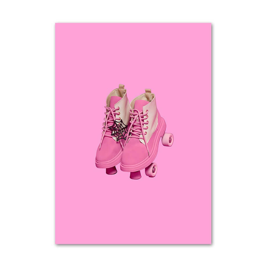 Plakaty Canvas z Kolekcją Barbiecore na Ścianę