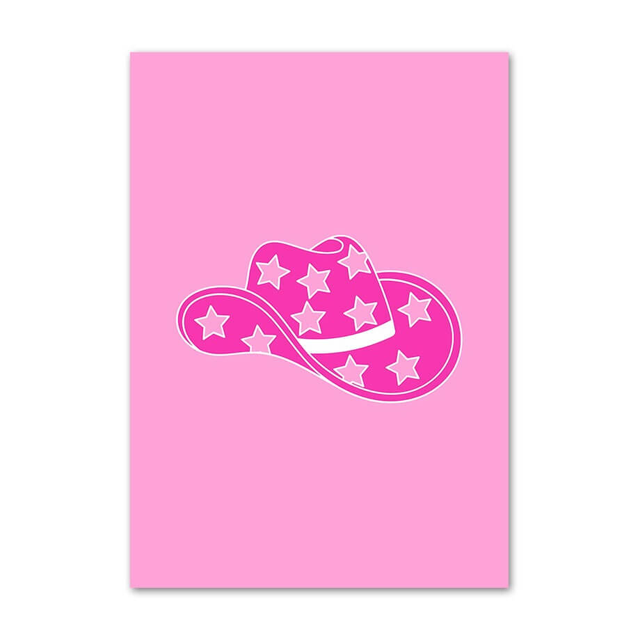 Plakaty Canvas z Kolekcją Barbiecore na Ścianę