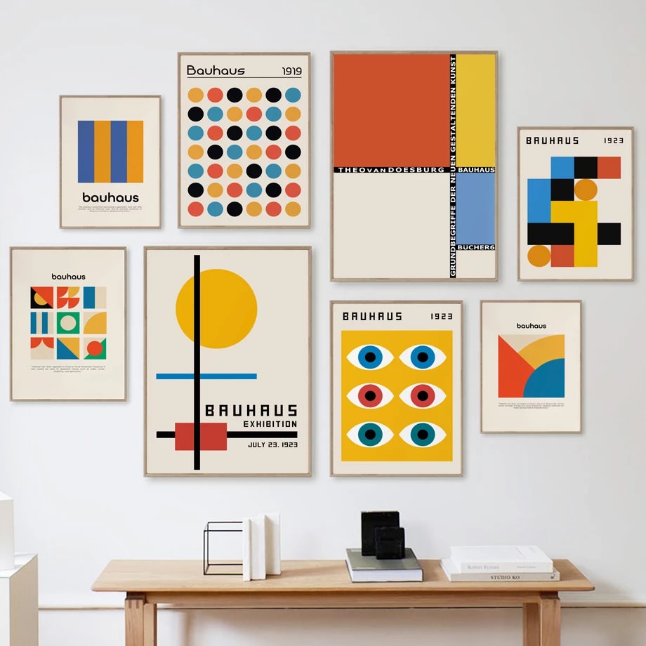 Niemiecki Retro Art Galerie Ścienne Kanvas Plakaty