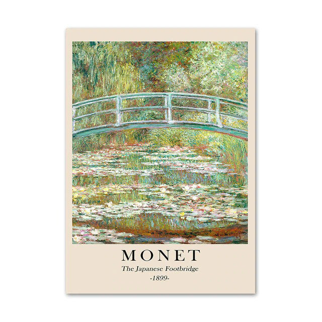Postery z pejzażami Monet na płótnie