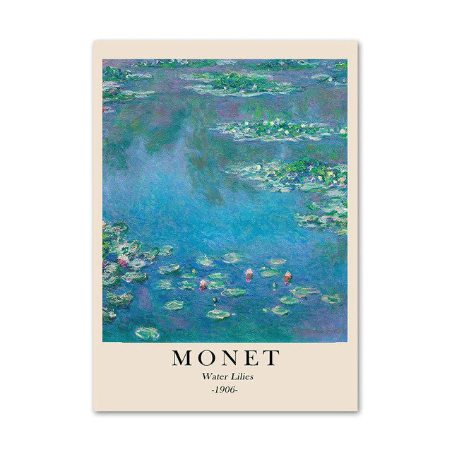 Postery z pejzażami Monet na płótnie