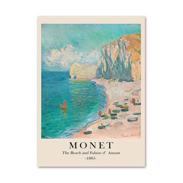 Postery z pejzażami Monet na płótnie