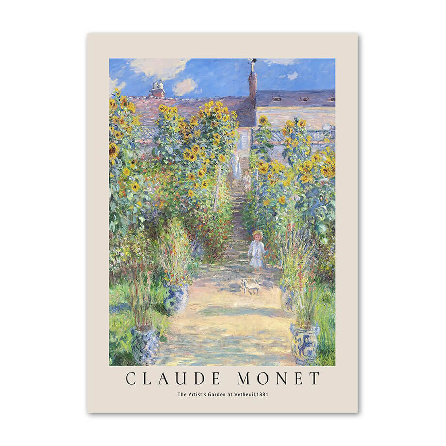 Plakaty z pejzażami impresjonistycznego malarstwa Monet