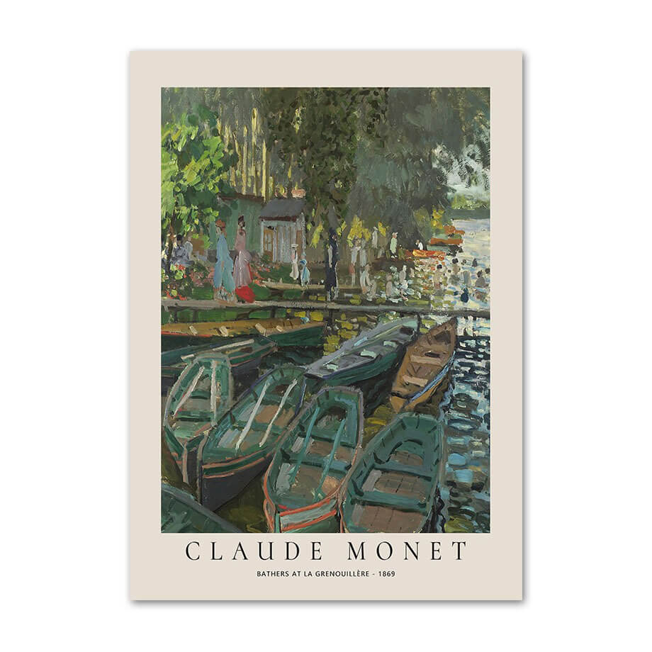 Plakaty z pejzażami impresjonistycznego malarstwa Monet