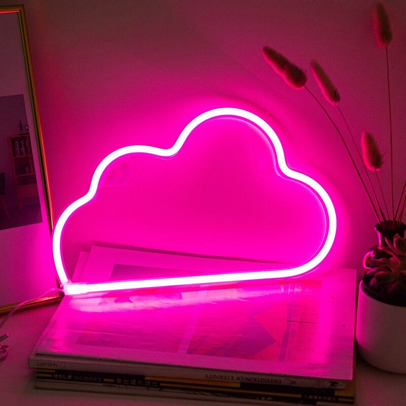 Napis neonowy Cloud