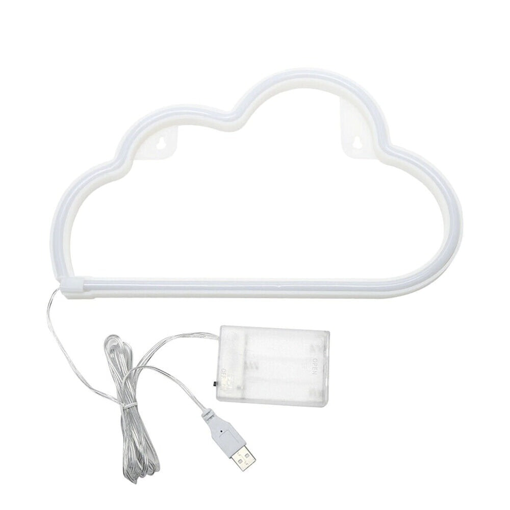 Napis neonowy Cloud