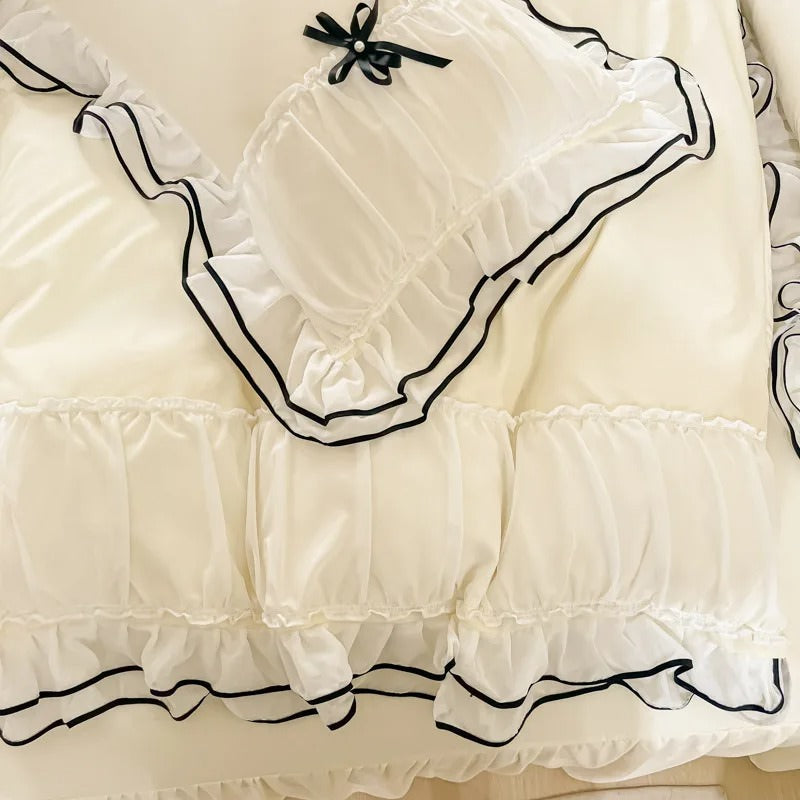 Zestaw pościeli z falbankami Coquette Princess