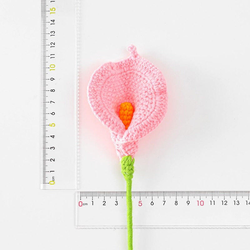 Kwiaty Calla Lily na szydełku