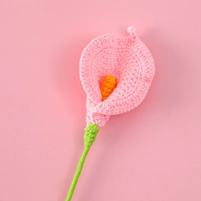 Kwiaty Calla Lily na szydełku