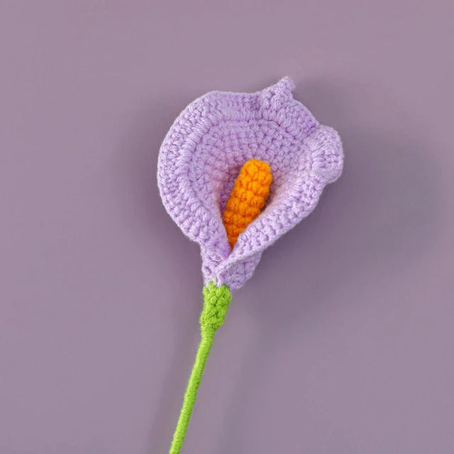 Kwiaty Calla Lily na szydełku