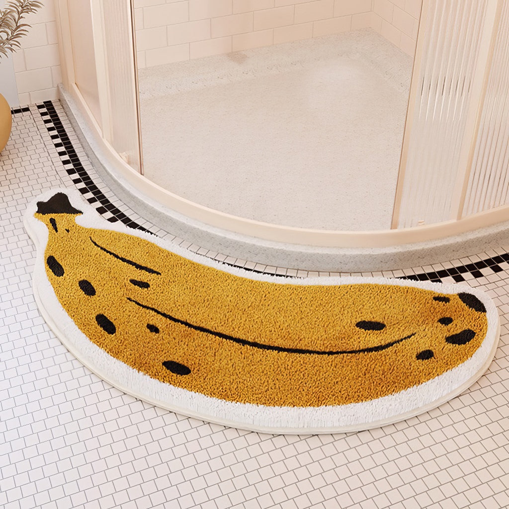 Dywan z włóknami bananowymi