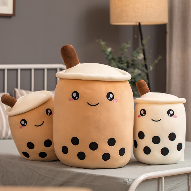 Urokliwa pluszowa maskotka z bubble tea