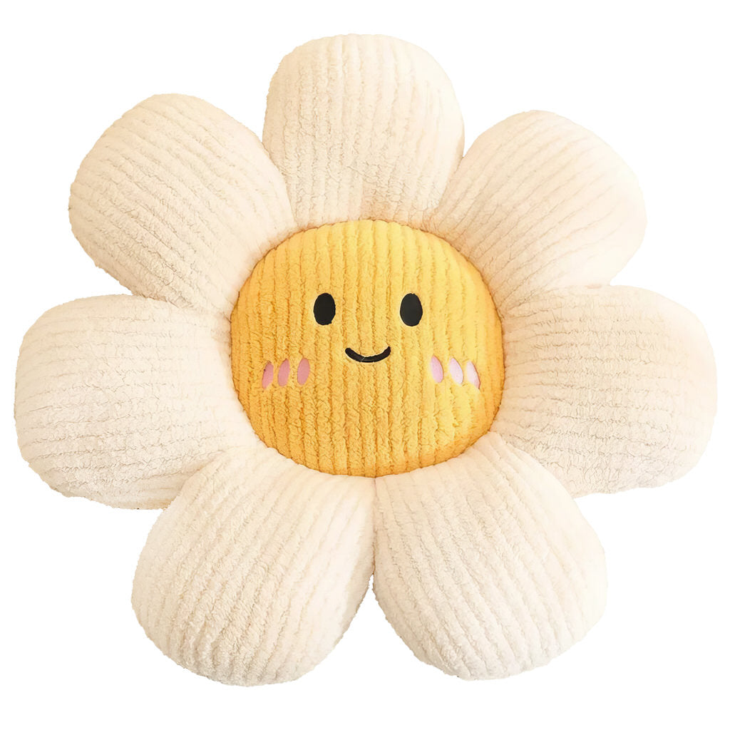 Kawaii Poduszka dekoracyjna z motywem kwiatu Daisy
