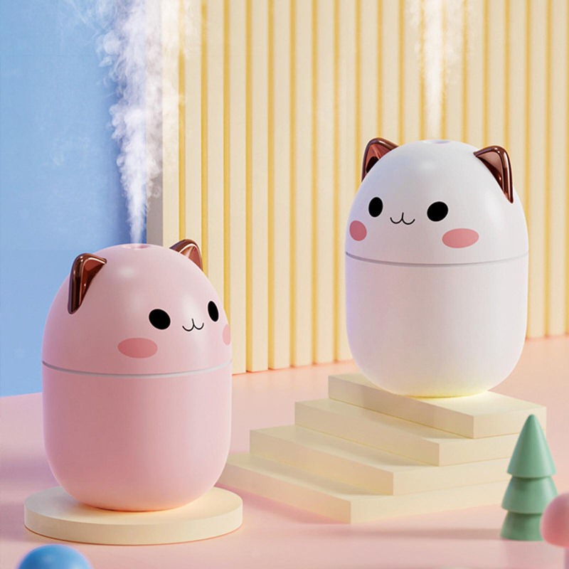 Kawaii Cat Mini nawilżacz powietrza na biurko