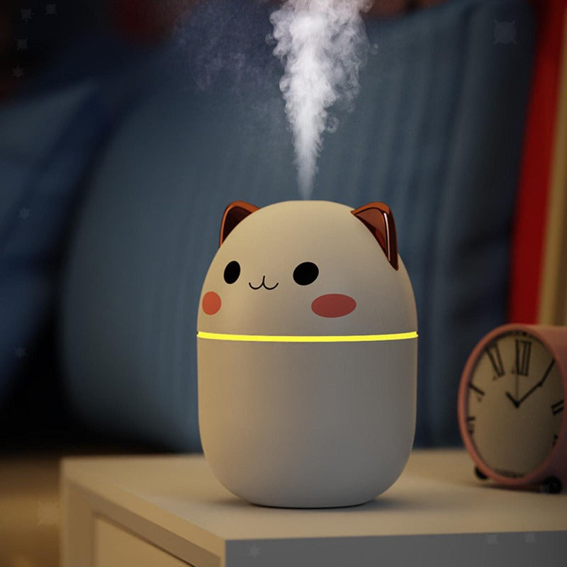 Kawaii Cat Mini nawilżacz powietrza na biurko