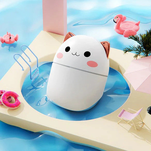Kawaii Cat Mini nawilżacz powietrza na biurko