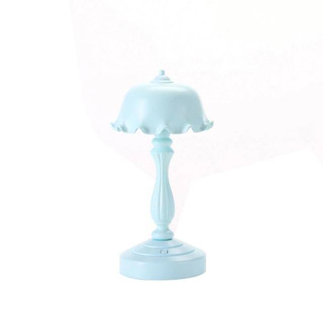 Duńska pastelowa lampa stołowa