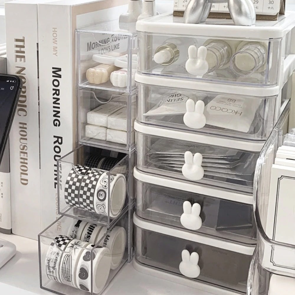 Kawaii Mini Organizator Szuflady Biurka
