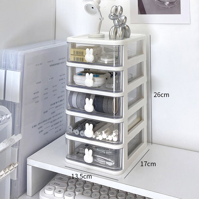 Kawaii Mini Organizator Szuflady Biurka