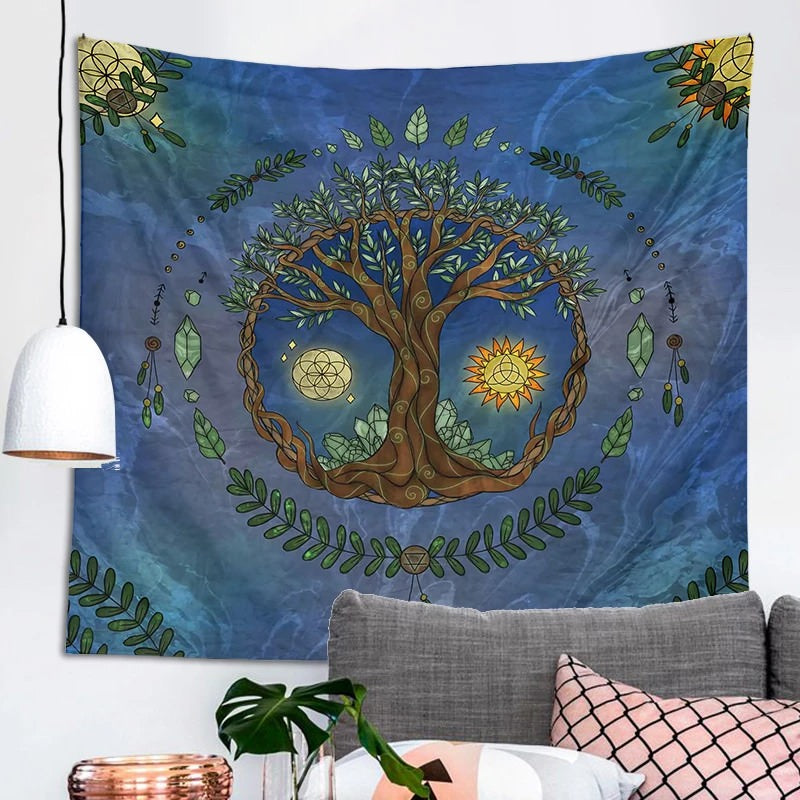 Tapisserie Fairycore Drzewo Życia