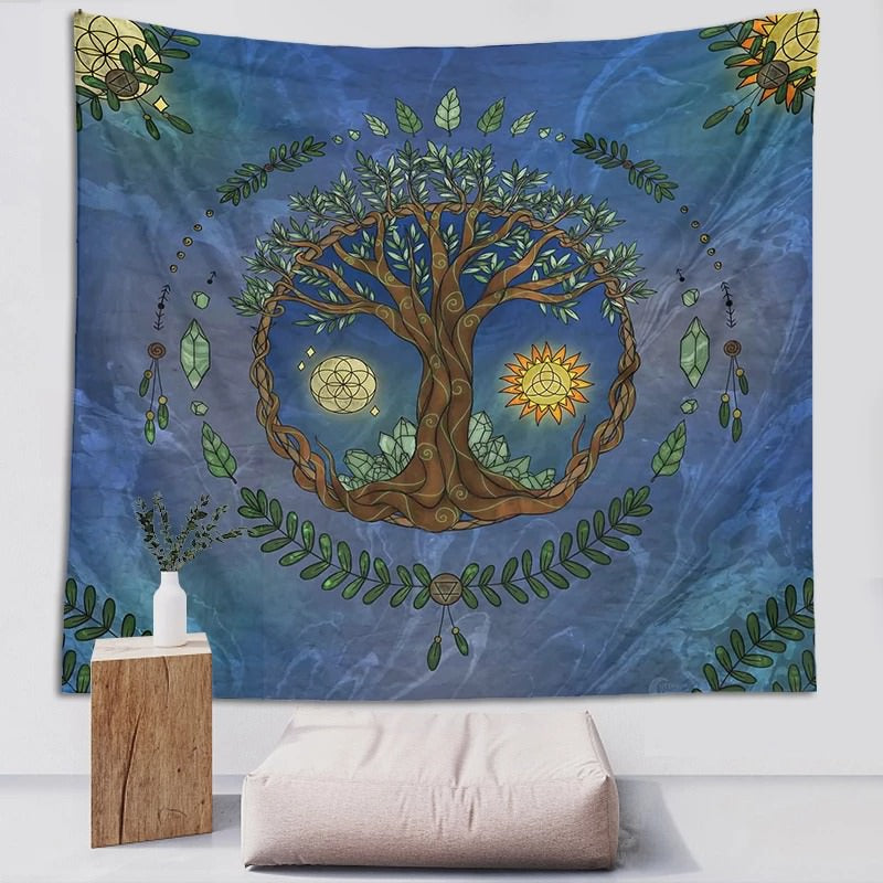 Tapisserie Fairycore Drzewo Życia