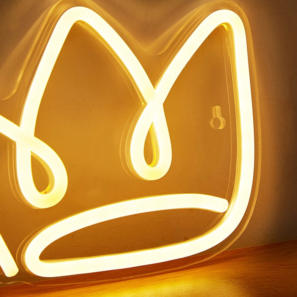 Neonowy napis Princess Crown LED