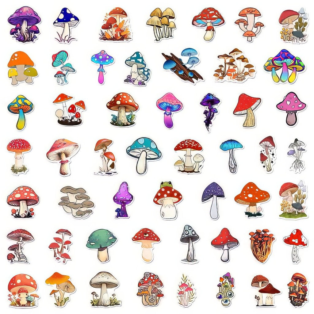 Zestaw nakletek Happy Forest Mushrooms