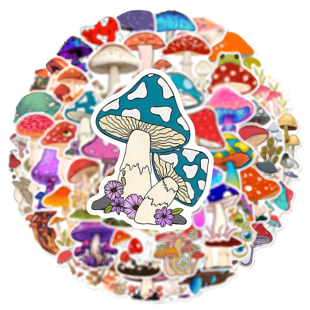 Zestaw nakletek Happy Forest Mushrooms