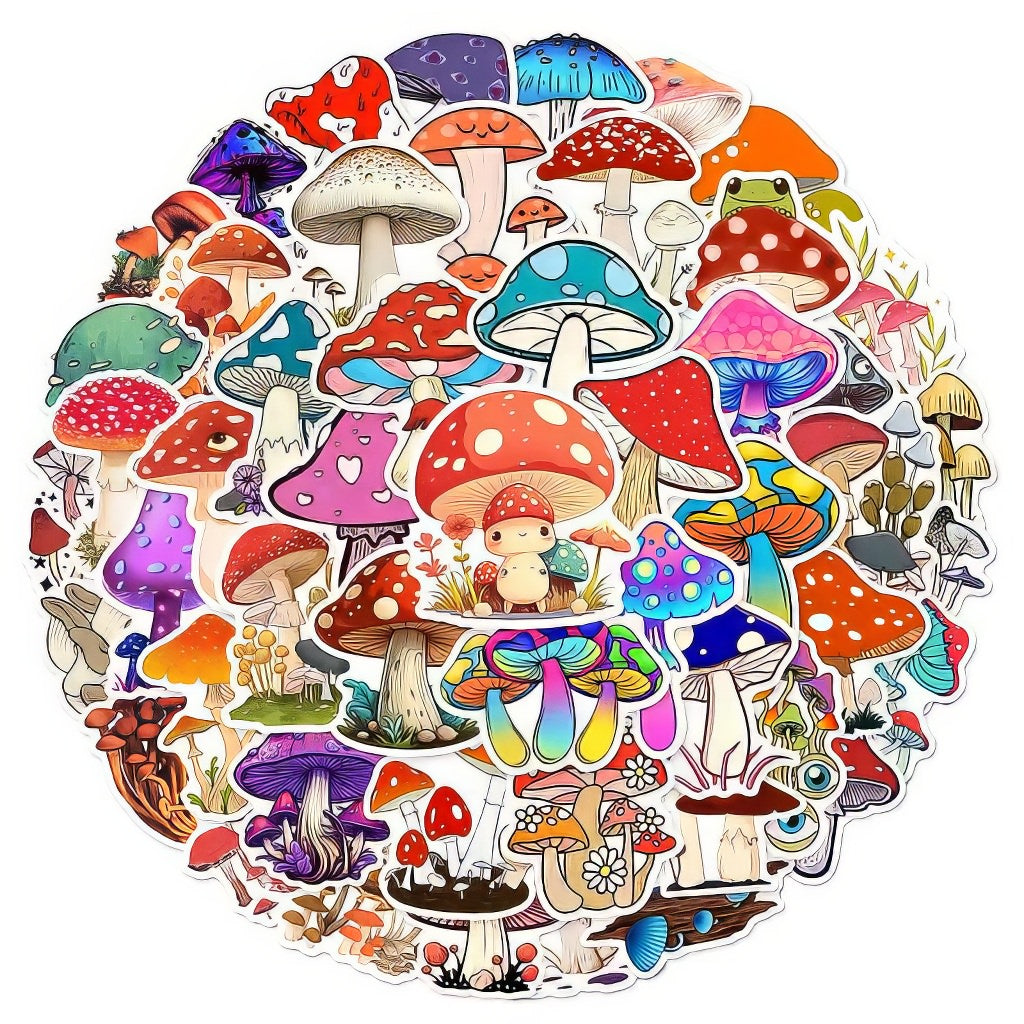 Zestaw nakletek Happy Forest Mushrooms
