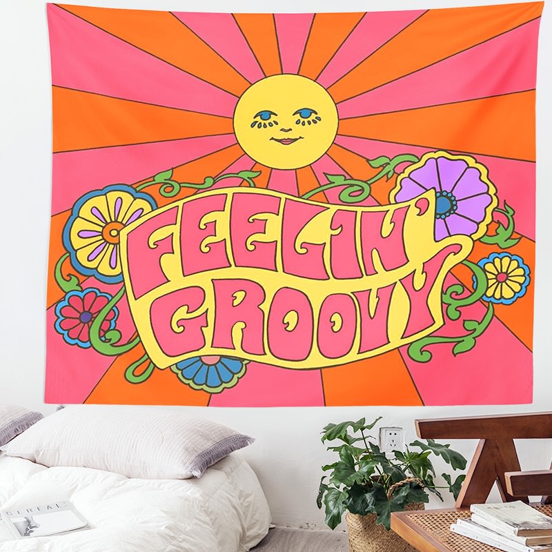 Plakat tkanina Feeling Groovy