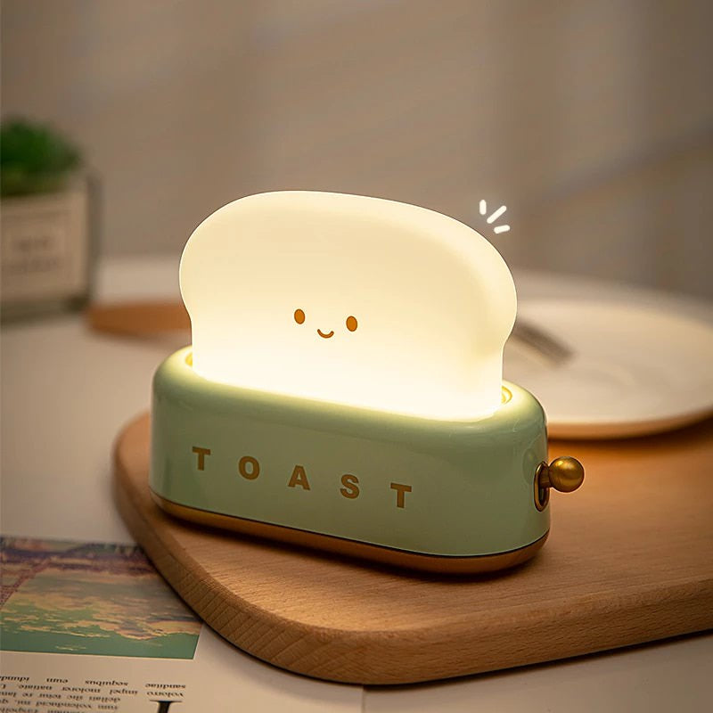 Kawaii toster nocna lampka