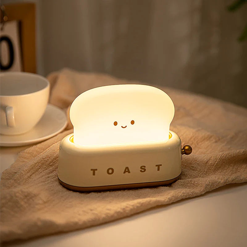 Kawaii toster nocna lampka