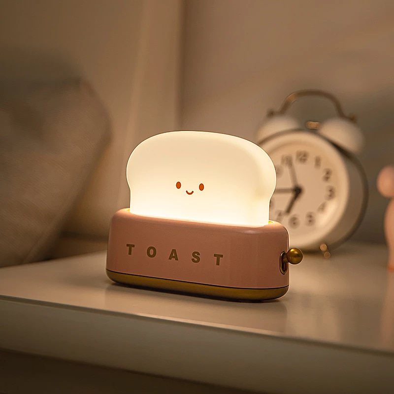 Kawaii toster nocna lampka