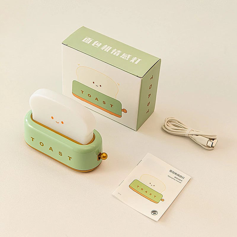 Kawaii toster nocna lampka