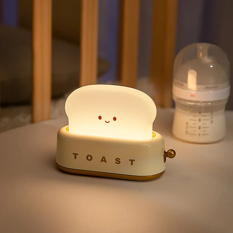 Kawaii toster nocna lampka